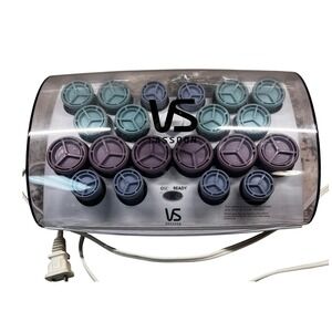 Vidal Sassoon VS322RM Hot Hair Rollers Setter Set 20 Rollers‎ Fast Heat Up